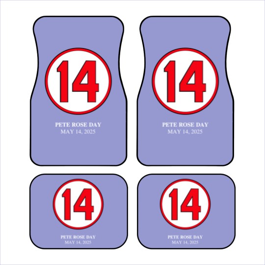 Discover 2025 - Pete Rose Day Car Mats