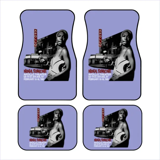 Discover Nina Simone, Gorgeous Apollo Theater Car Mats