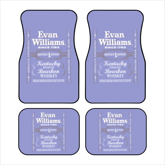 Discover Evan Williams Bourbon Whiskey Logo Car Mats
