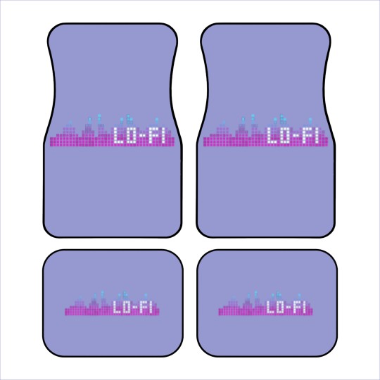 Discover Lo-Fi Aesthetic Vaporwave Clothing Teen Girls Men Car Mats