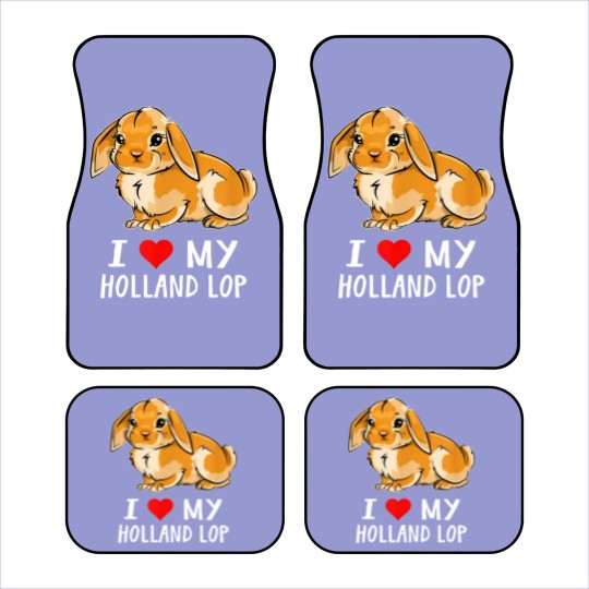 Discover I love my holland lop Car Mats Car Mats