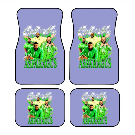 Discover Dj Khaled Call Me Asparagus Vintage Car Mats