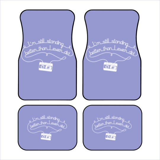 Discover Graphic John Arts Elton Distressed Essential Vinta Car Mats