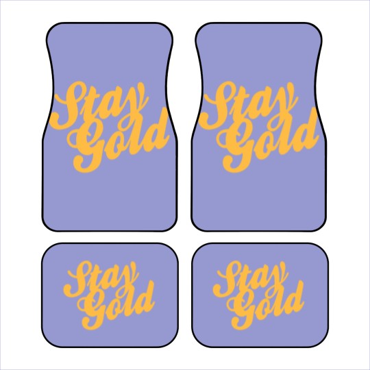 Discover Stay Gold - Outsiders Car Mats