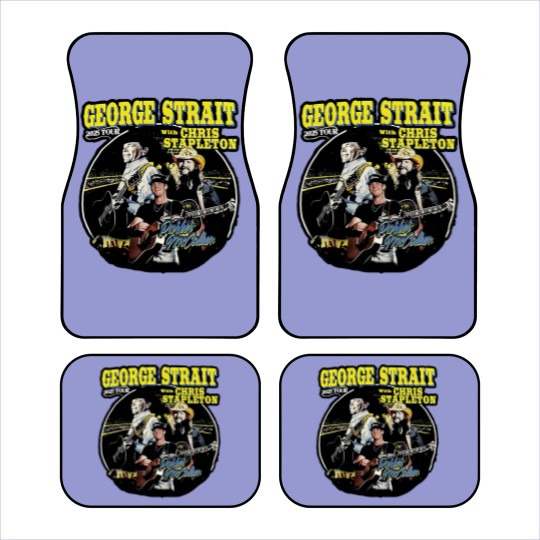 Discover Chris Stapleton King of Country Tour Stadium 2025 Car Mats S