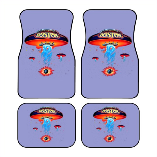 Discover Boston Band Car Mats Spaceship Rock Band Car Mats