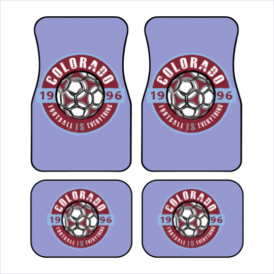 Discover Football Is Everything - Colorado Vintage - Colorado Rapids - Car Mats
