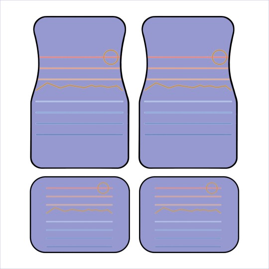 Discover Mountain Sun - Mountain - Car Mats