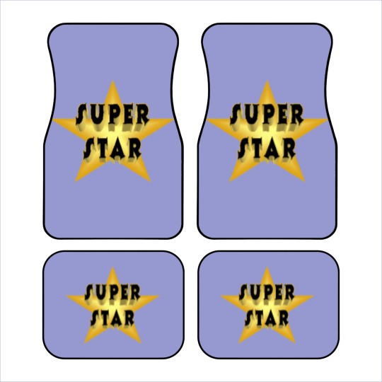 Discover Superstar Car Mats