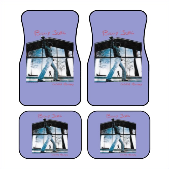 Discover Billy Joel Glass Houses White Car Mats