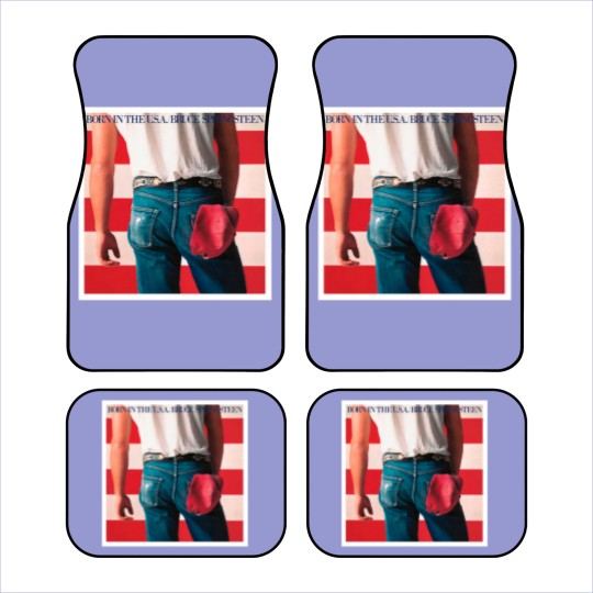 Discover Bruce Springsteen Car Mats - Born in the USA Car Mats