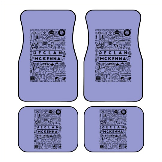 Discover Declan McKenna Car Mats, Declan McKenna Album, Declan McKenna Band Car Mats