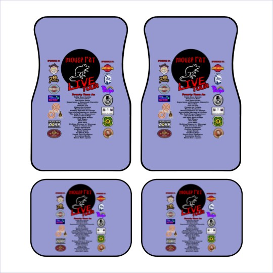 Discover Mouse Rat Live Tour Edition Car Mats