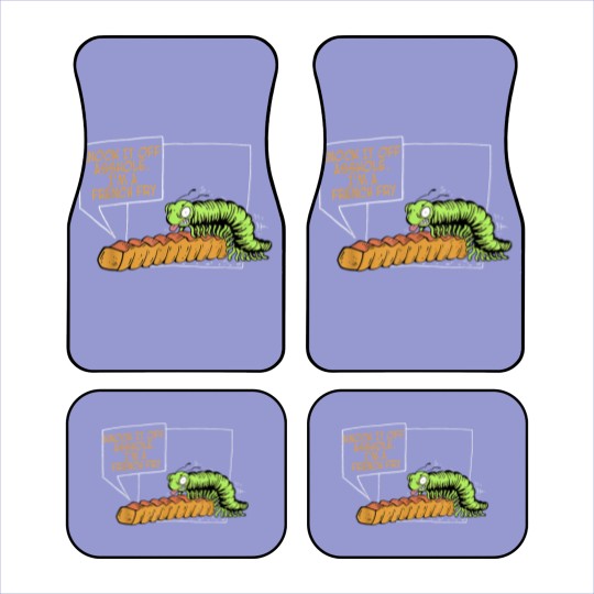 Discover Knock It Off Asshole Im A French Fry Funny Car Mats