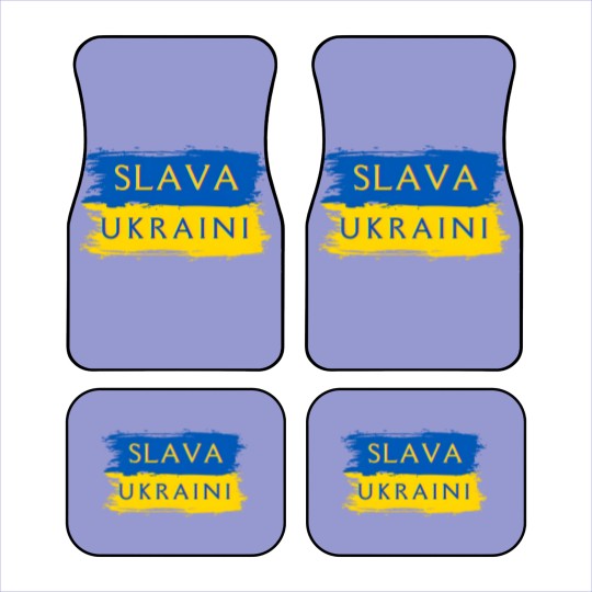 Discover Slava Ukraini Ukraine Flag Car Mats