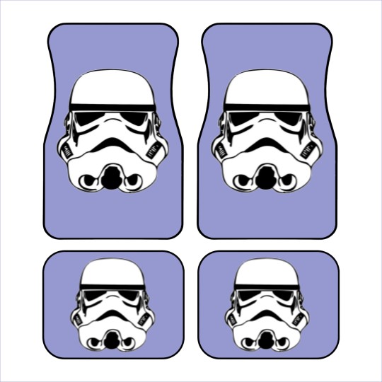 Discover illustration Stormtrooper Drawing Stencil stormtrooper white face star Car Mats