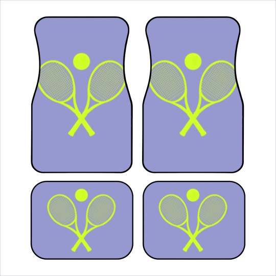 Discover Tennis tennis racket tennis ball Car Mats