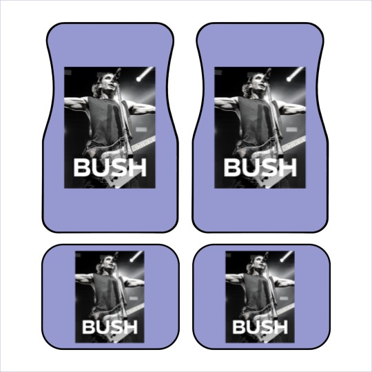 Discover BUSH ROCK BAND Tour - Bush Fan Edition - Nostalgic 90s Car Mats