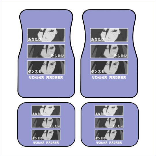 Discover dance with the god of the eyes - Madara - Car Mats