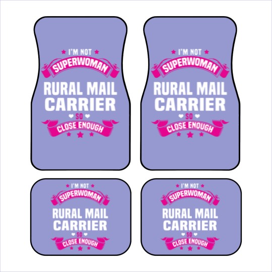 Discover Rural Mail Carrier Car Mats
