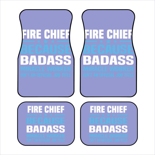 Discover Fire Chief Car Mats