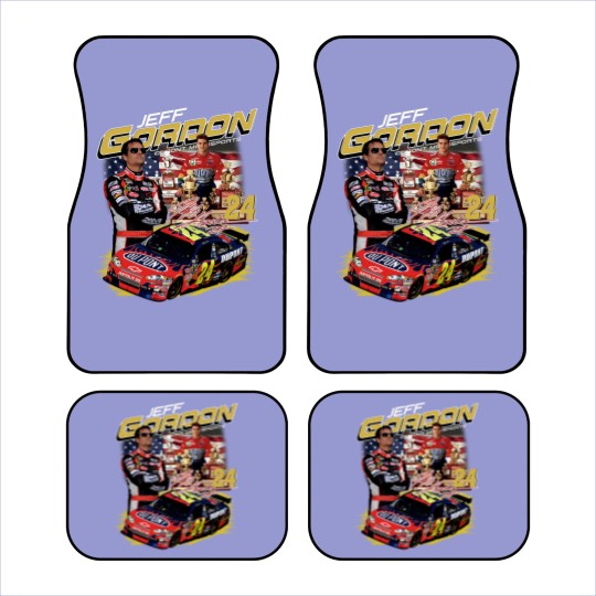 Discover Jeff Gordon Vintage 90s Car Mats, Jeff Gordon Car Mats