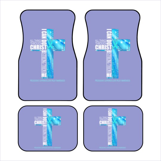 Discover Progressive Supranuclear Palsy Awareness Christian Car Mats