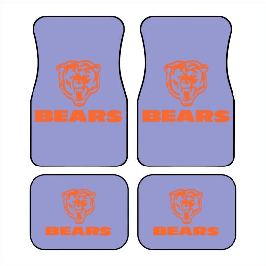 Discover Vintage Chicago Bears Car Mats