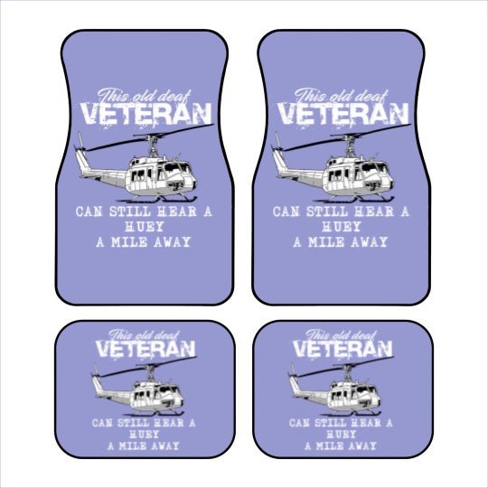 Discover Uh1 Huey Helicopter T Army Aviation Veteran Car Mats