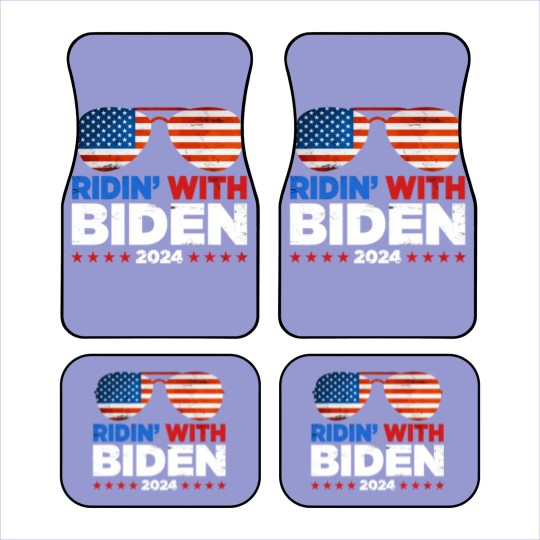 Discover Ridin' With Biden Joe Biden 2024 Election For Pres Car Mats