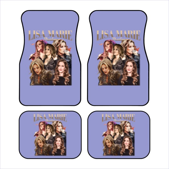 Discover Vintage Style Lisa Marie Presley 90s Vintage Car Mats, Lisa Marie Presley Merch