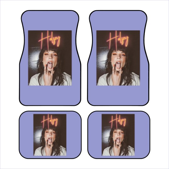 Discover Halsey Vintage Style Photoshoot Car Mats, Halsey Aesthetic Car Mats