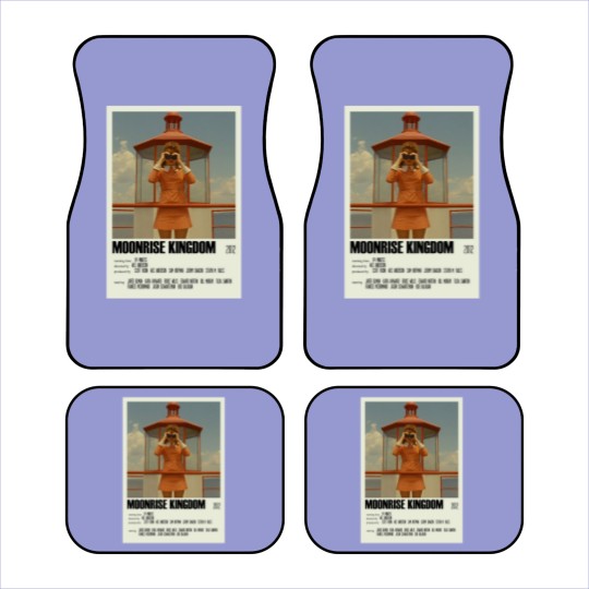 Discover Moonrise Kingdom Alternative Art Movie Large 1 Car Mats Car Mats Gift Gifts Moonrise Kingdom Car Mats