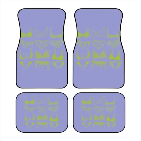 Discover Underwear Brat Car Mats, Unisex Brat Car Mats, Guess Brat Car Mats