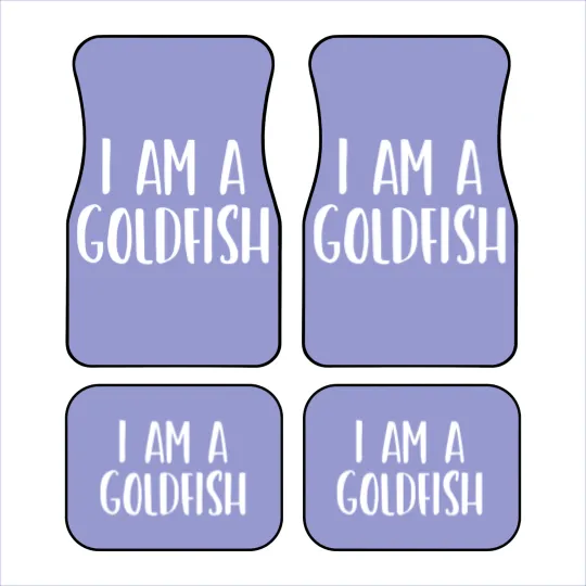 Discover I Am A Goldfish Halloween I'm Simple Costume Lazy Car Mats