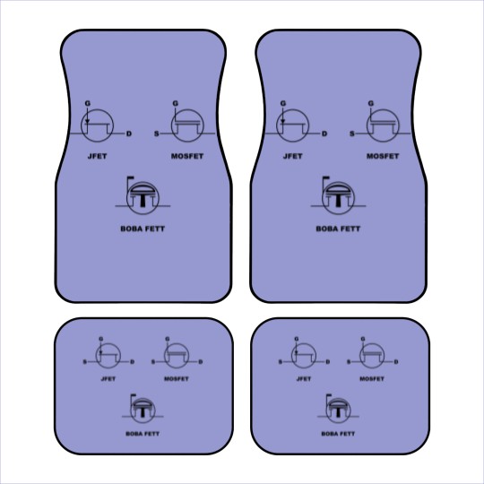Discover Jfet Mosfet Boba Fett Car Mats