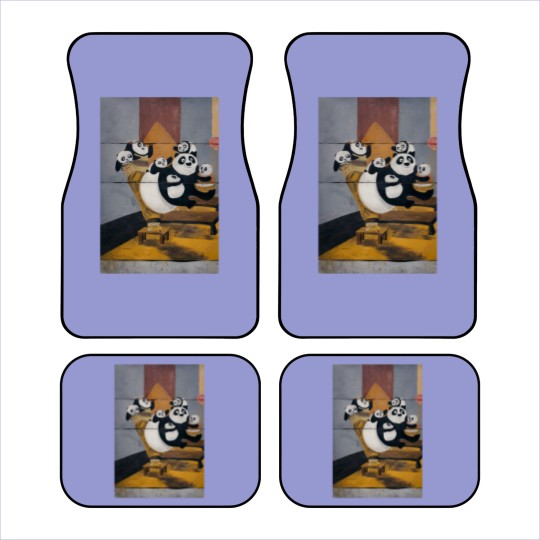 Discover Kung fu panda Car Mats