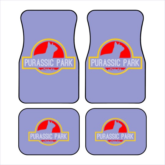 Discover purassic park cat funny t for dinosaur lovers Car Mats