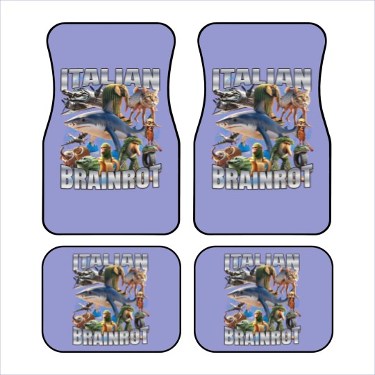 Discover Italian Brain Tralalero Tralala - Tralalero Tralala - Car Mats