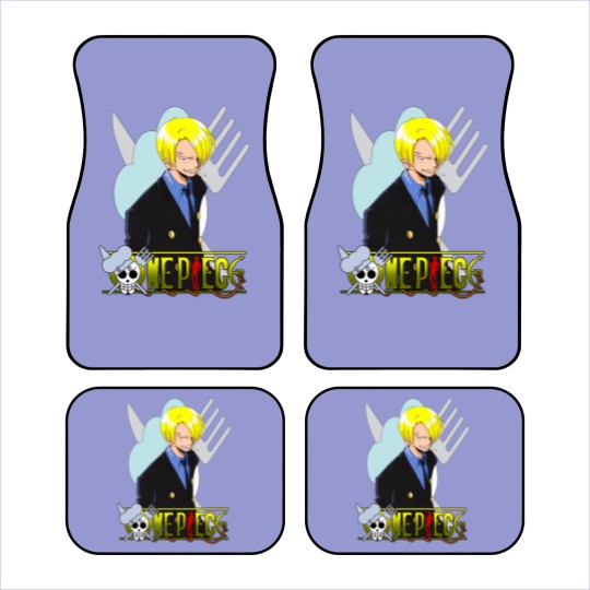 Discover one pieces SANJI complete design Car Mats