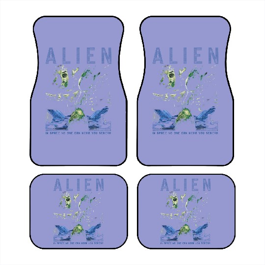 Discover Alien In Space No Once Can Hear You Scream 1979 Retro Sci-Fi Horror Unisex Classic Car Mats