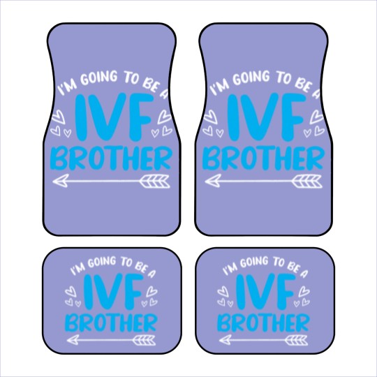 Discover IVF Brother Transfer Day Embabies Embryo Car Mats