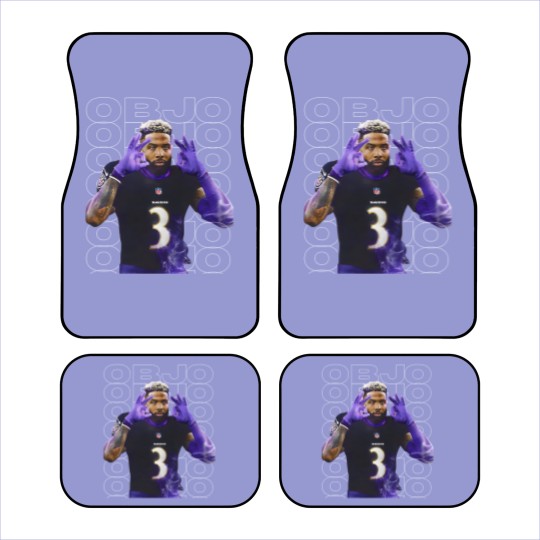 Discover OBJ Ravens Car Mats Odell Beckham Jr Car Mats Ravens Car Mats