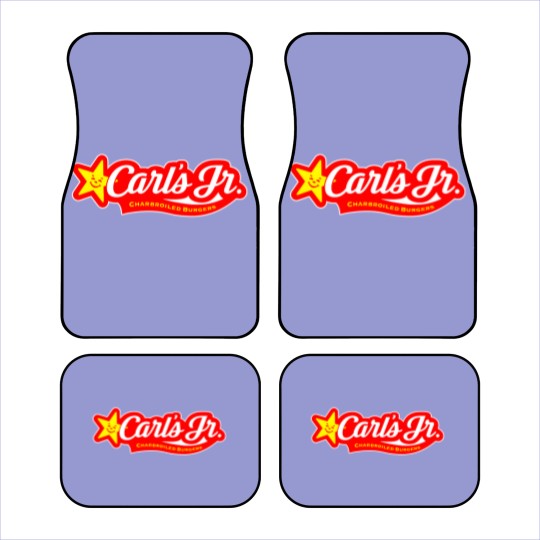 Discover carl's jr burger logo Car Mats