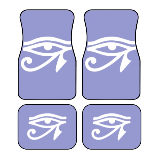 Discover Eye Ra Horus Black Car Mats