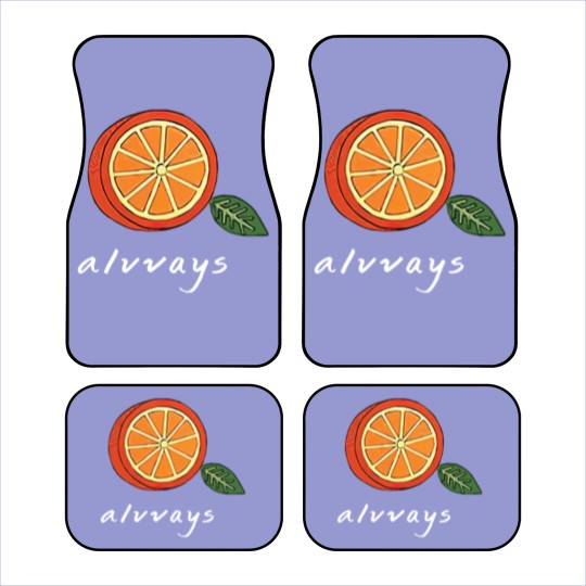 Discover Alvvays Band Merch Car Mats