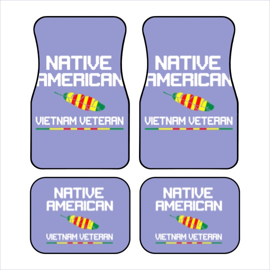 Discover Native American Vietnam Veteran Car Mats