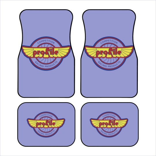 Discover Profile Competition Racing Products - Old School BMX Sticker Car Mats