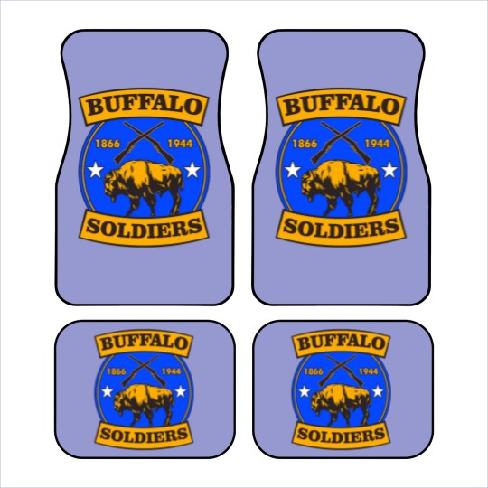 Discover Buffalo Soldiers T-ShirtBUFFALO SOLDIERS REGIMENT LOGO T-Shirt_by theanomalius_merch_ Car Mats