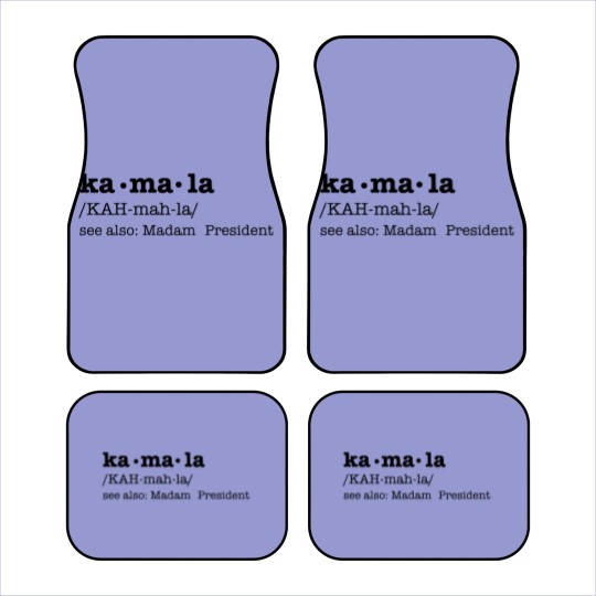 Discover Kamala Definition Car Mats, Kamala Harris Car Mats, Kamala For The People Car Mats